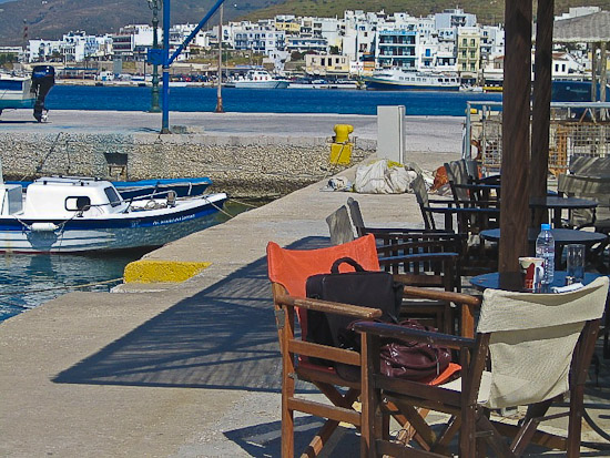 Hafen in Tinos